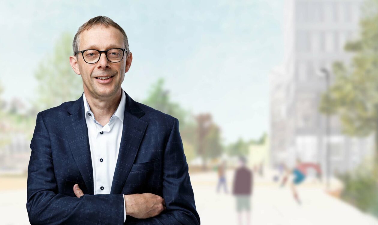 Portret Deany van Steinvoorn bij Arenapark in Hilversum