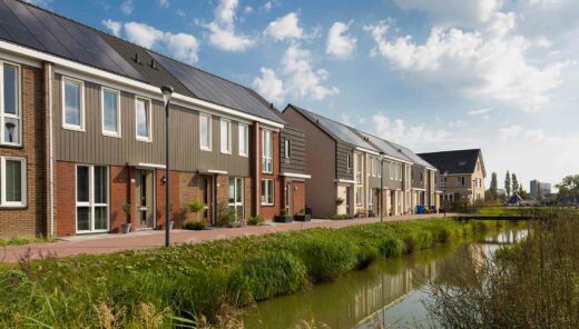 Duurzame woonwijk met nieuwbouw in Rijswijk