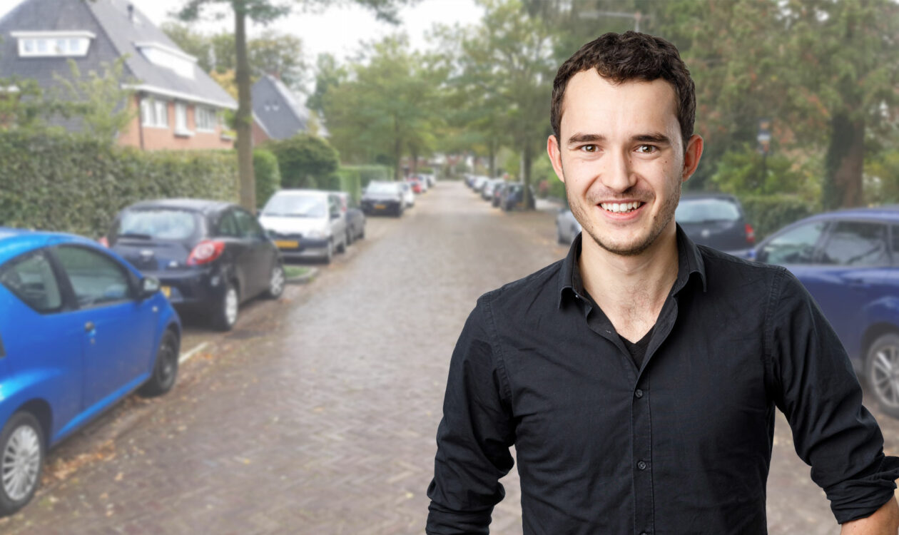 Portret Tim Reuvekamp voor EcoPark slimme parkeerplaatsen