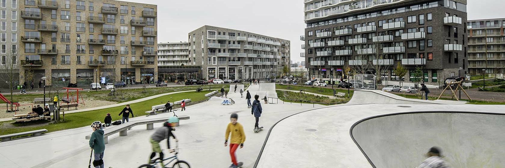 Gebiedsontwikkeling Zeeburgereiland in Amsterdam