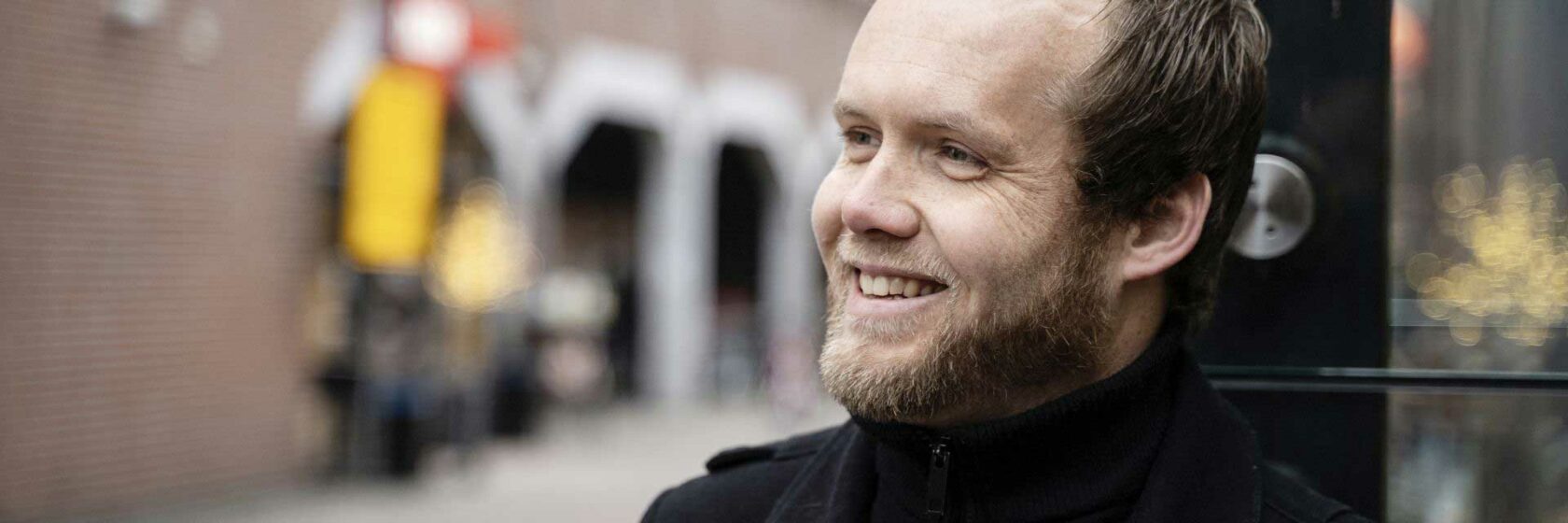 Business director Bert van Renselaar Sweco close-up foto