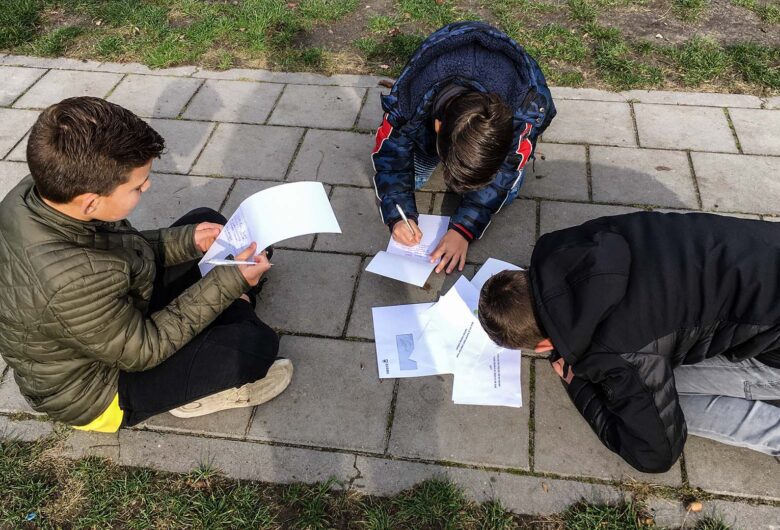 Kinderen tekenen