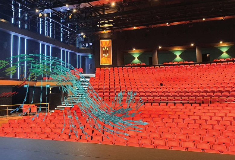 CFD simulatie theater De Oranjerie