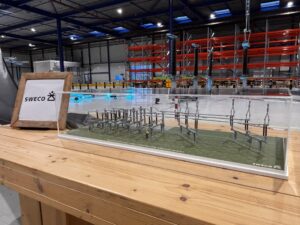 Maquette ontwerp 110-150 KV Hoogspanningsmasten