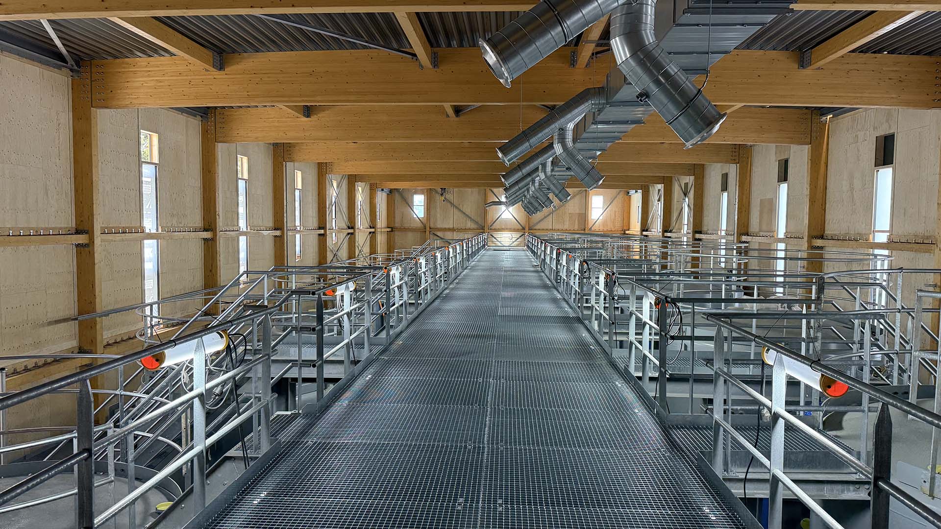Binnenfoto van drinkwater pompstation van WML in Grubbenvorst